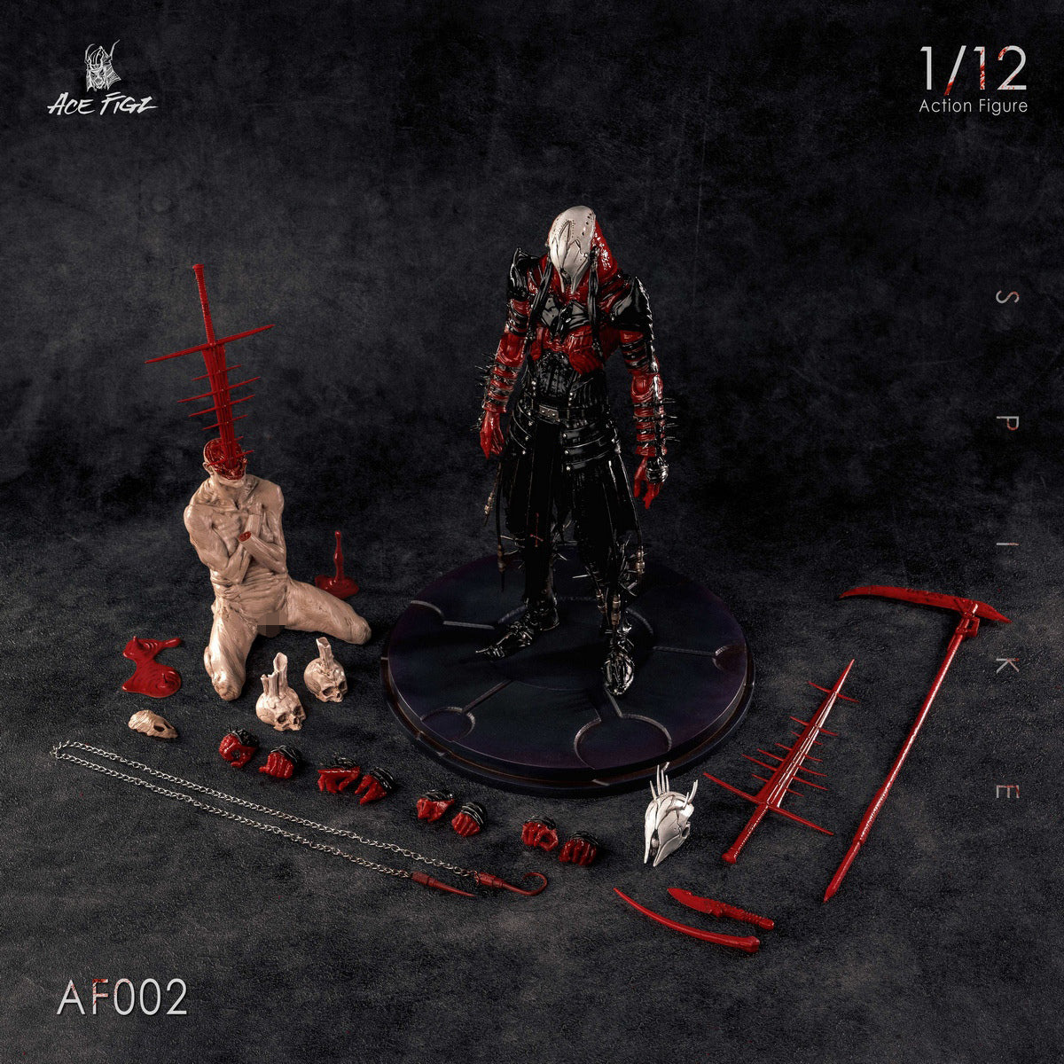 AceFigz AF001 AF002 Spike Standard Ver. Preacher & Outcast (AF002+AF003 Two-Figure Set) 1/12 Scale Action Figure