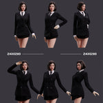 VSTOYS 1/6 Scale Figure Doll Clothes: Girl Group Outfit: Pencil Skirt Suit For 12-inch