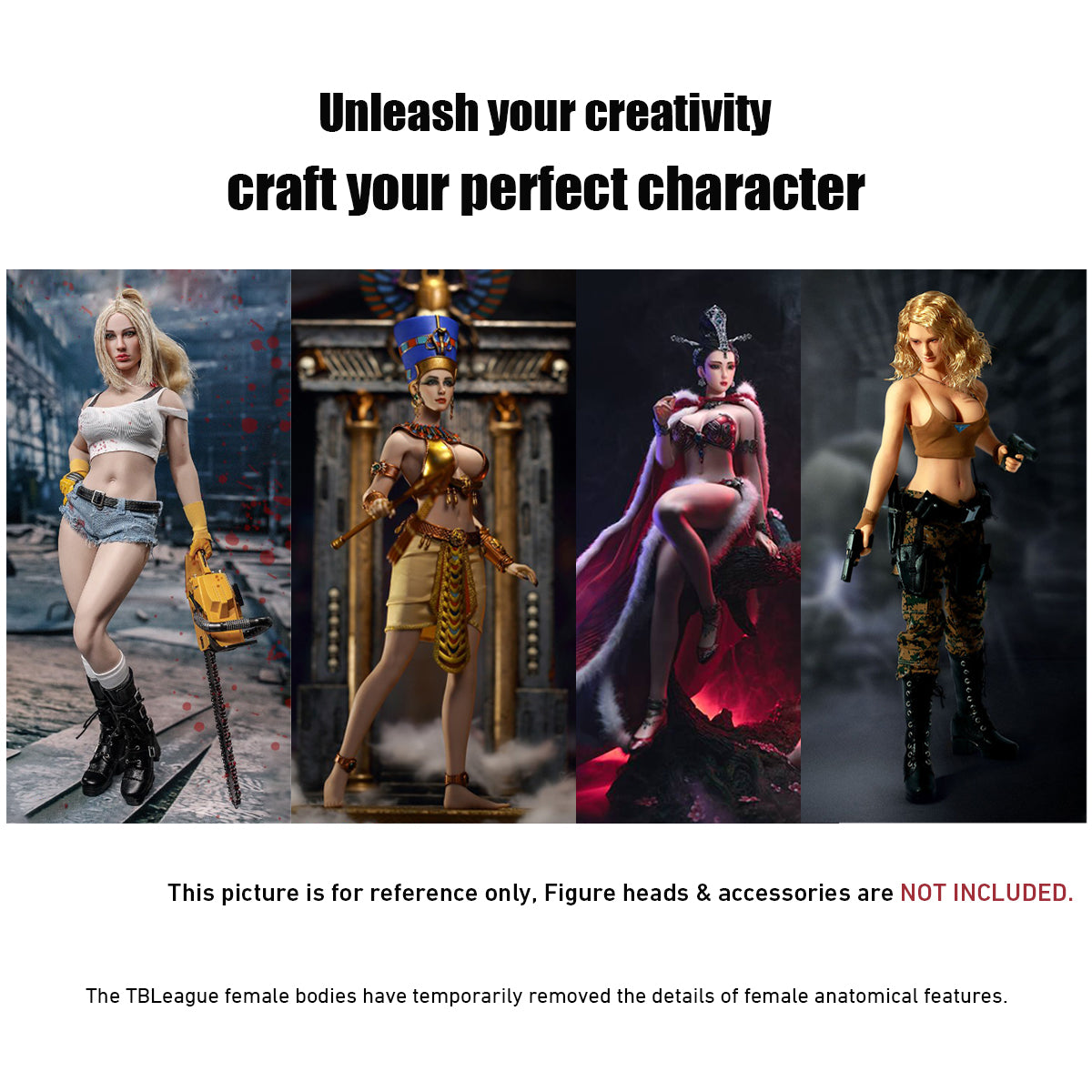 TBLeague 1/6 Seamless Female Figure Body | Choose S-Series Model & Skin Tone