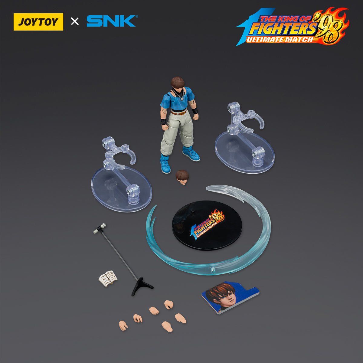 JOYTOY KOF'98UM Orochi Team Chris & Shermie & Yashiro Nanakase 1/18 Sc