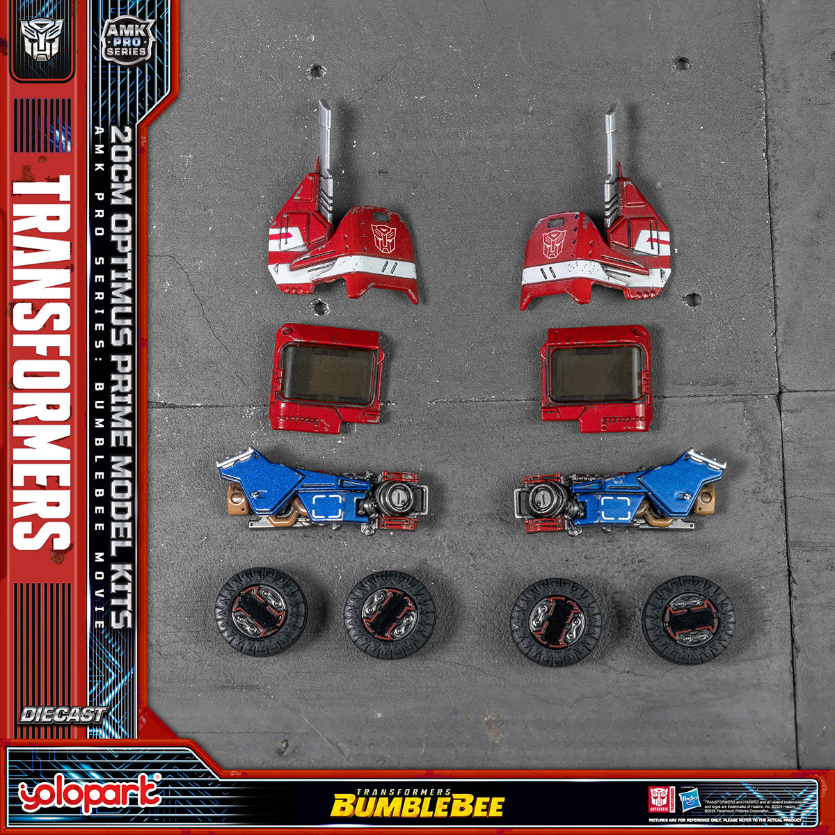 Yolopark Transformers: Bumblebee AMK PRO Series Optimus Prime (Set Version) Assembly Model Kits