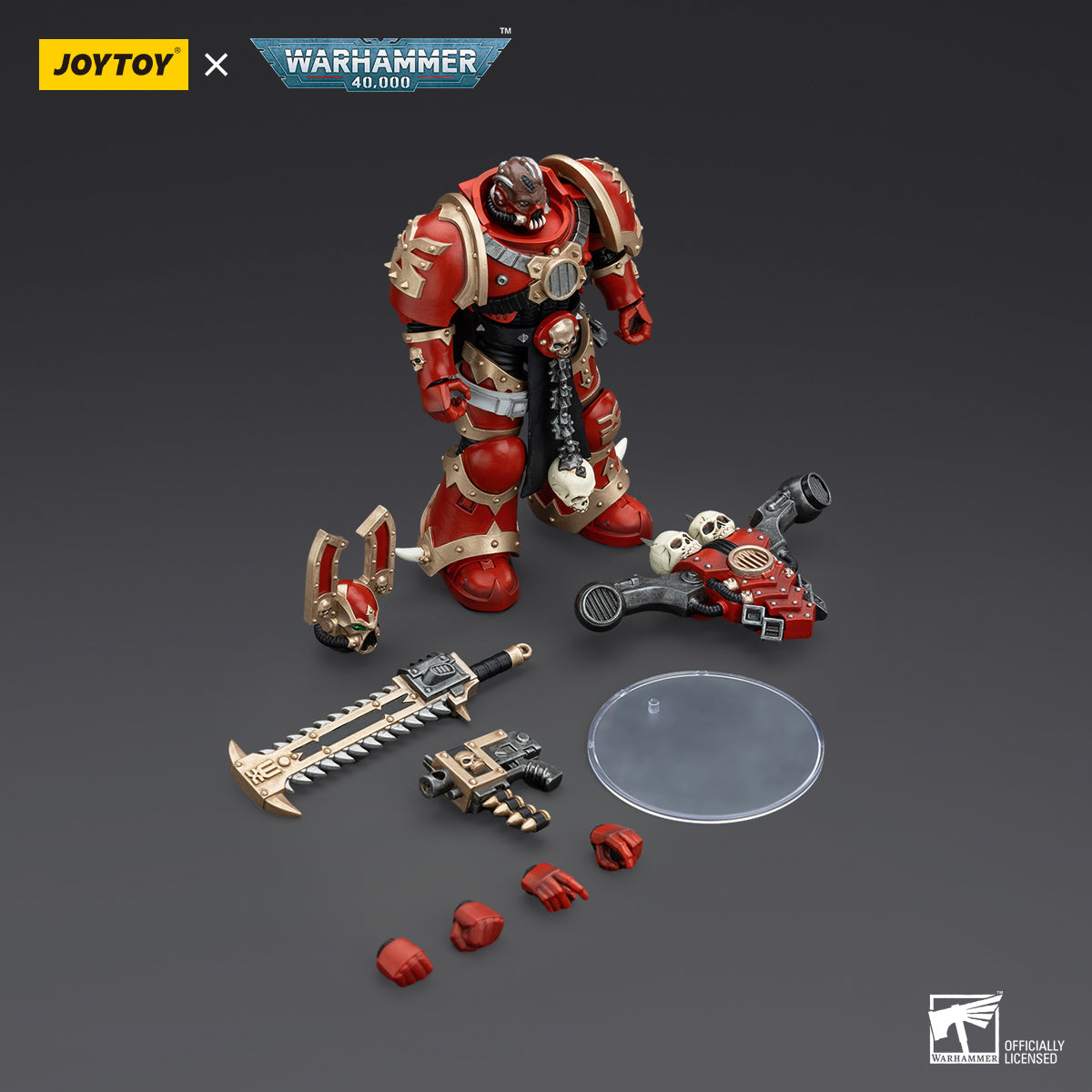 (Only Shipped to the UK) JOYTOY 1/18 World Eaters JT00621 Khorne Berzerker 6 Action Figure