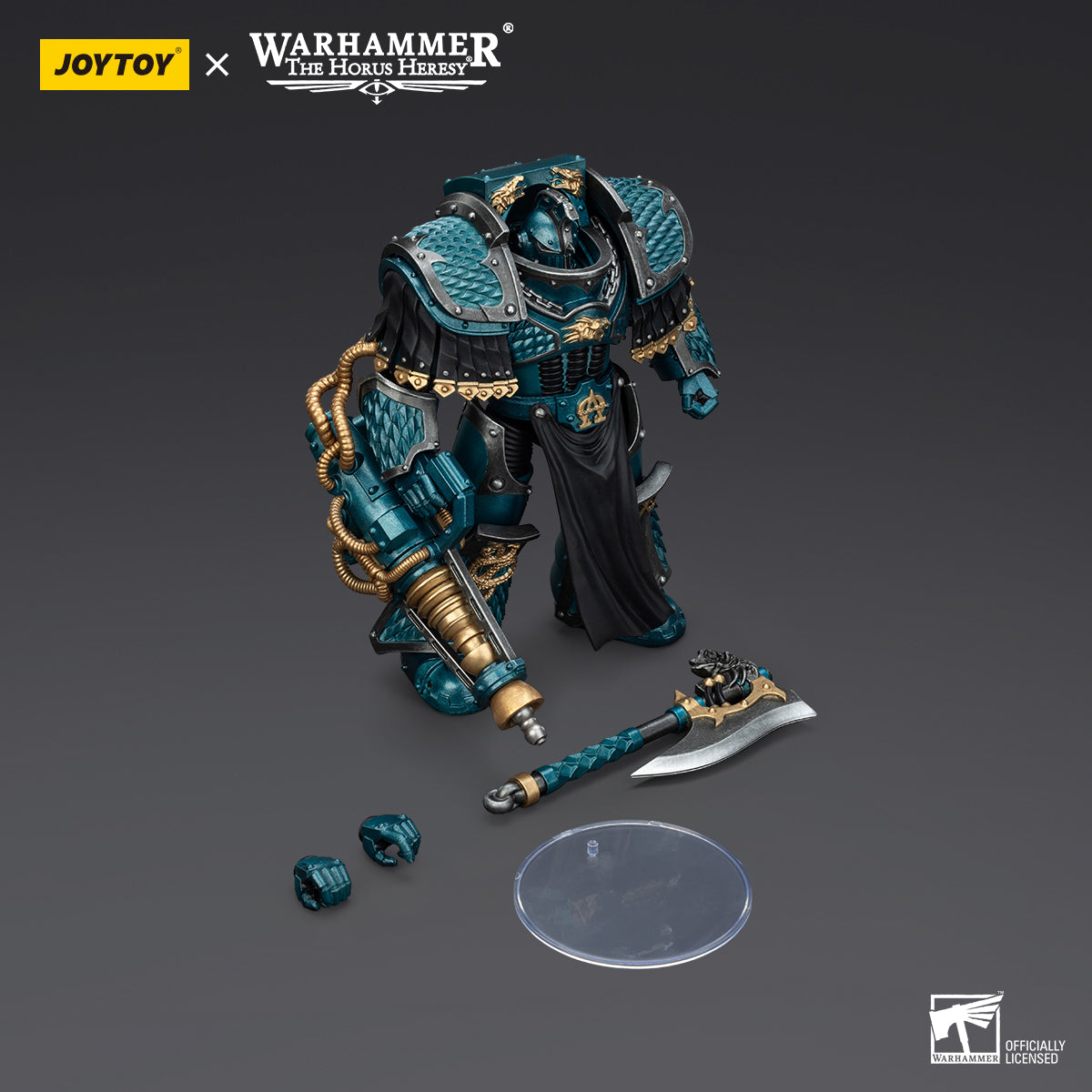 (Only Shipped to the US) JOYTOY Alpha Legion Lernaean Terminator with Conversion Beam Cannon 1/18 Warhammer The Horus Heresy Action Figures