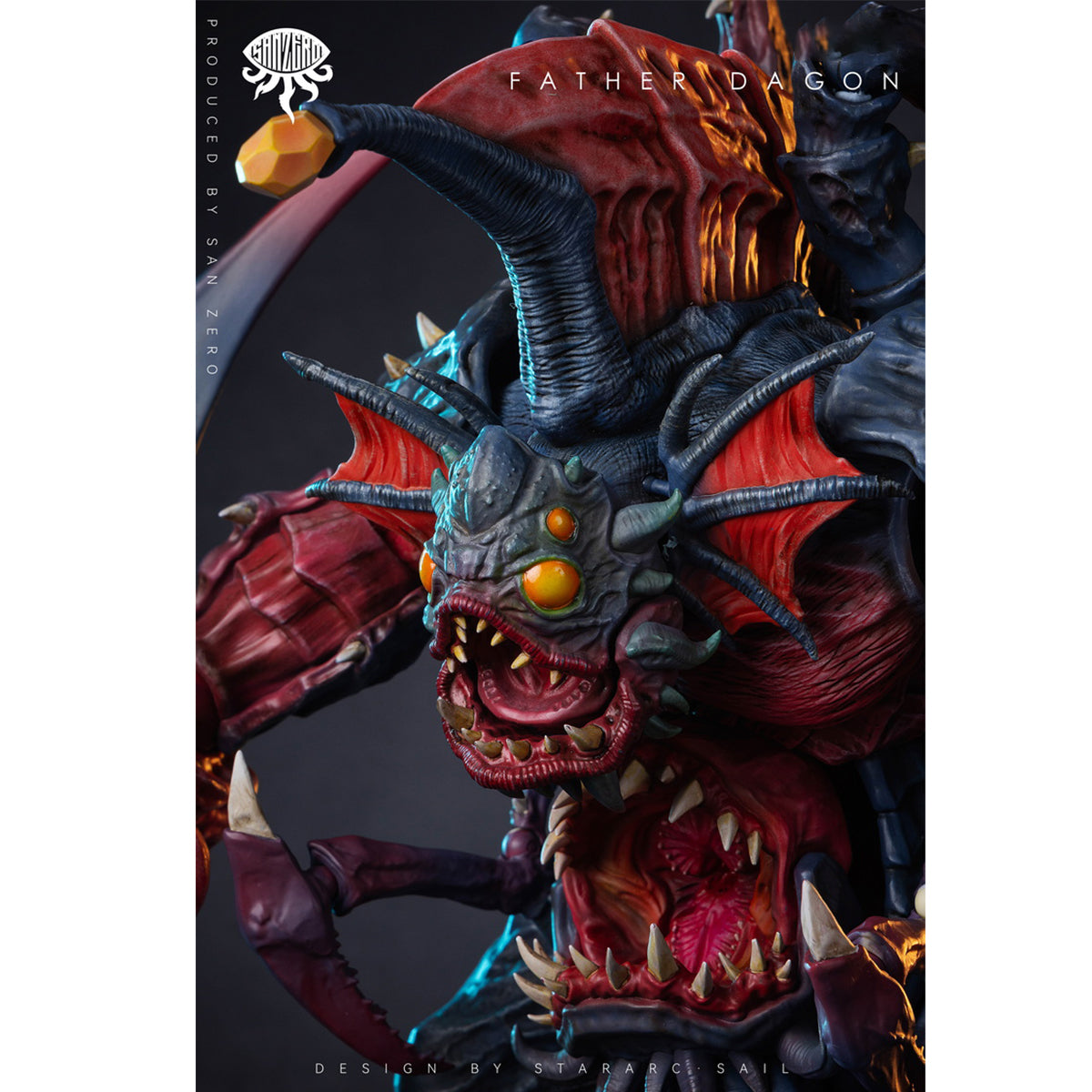 STARARC TOYS H29cm Rational Zero Dagon Action Figure