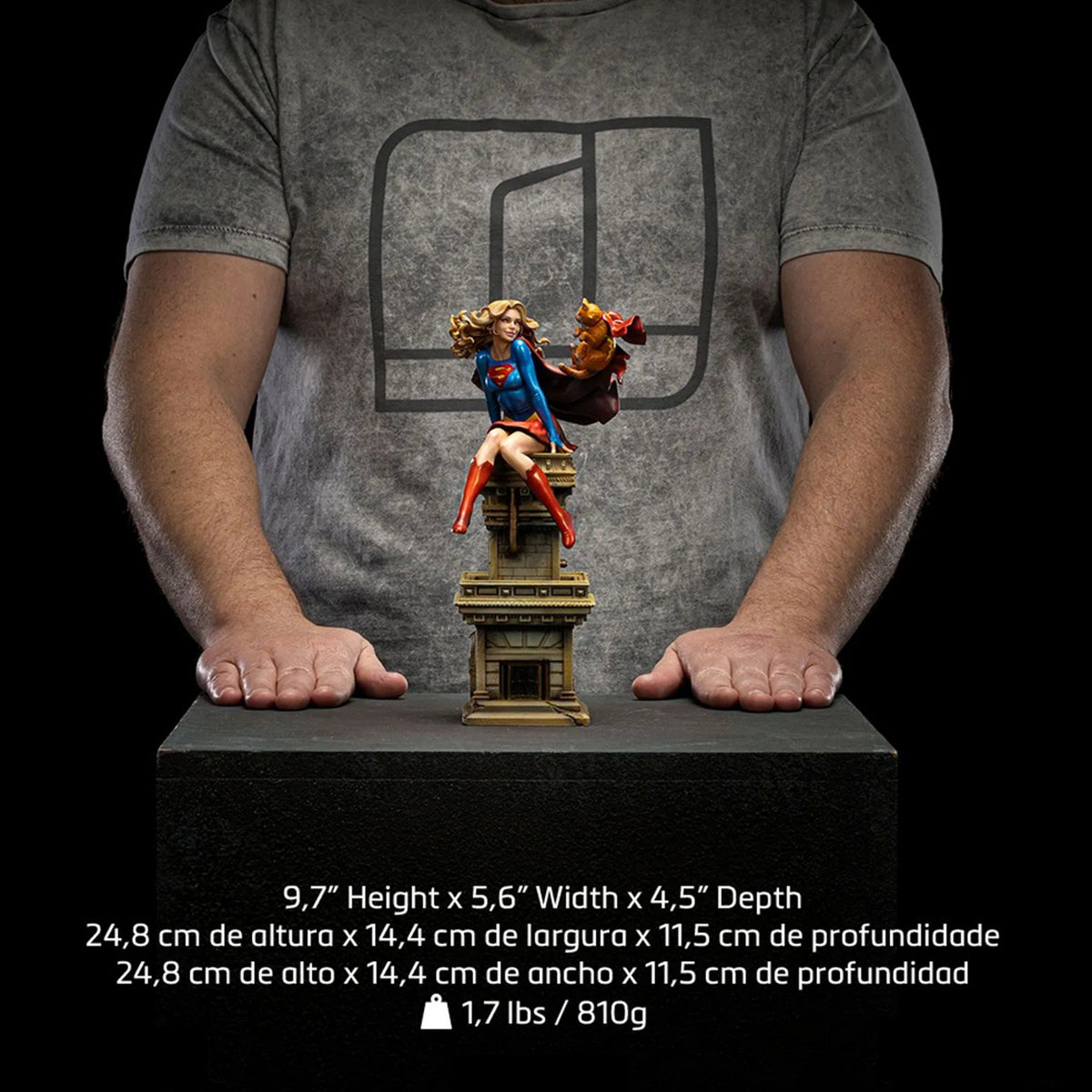 Iron Studios Serie 8 Comics Superwoman Anime Statue