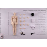 Wind Toys Supermodel Female Body FMW008 FMW007 FMW006 1/12 Scale Articulated Joints Action Figure
