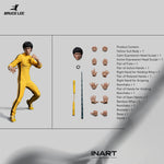 INART Bruce Lee Gy A036 (Yellow Jumpsuit) & A037 (Kung Fu Outfit Ver.) InArt 1/12 Scale Action Figure Collectible