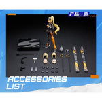 Nine Realms, Extreme Girls - Shining Girl Frost, Action Figures