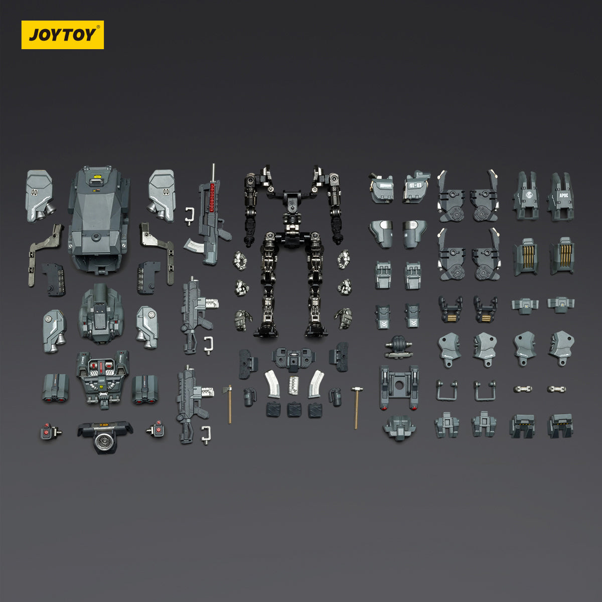 JOYTOY Dark Source APOC Series Storm Lucis Fire Support Type Mech & UNSC Mirage Squad 1/25 Scale Action Figure