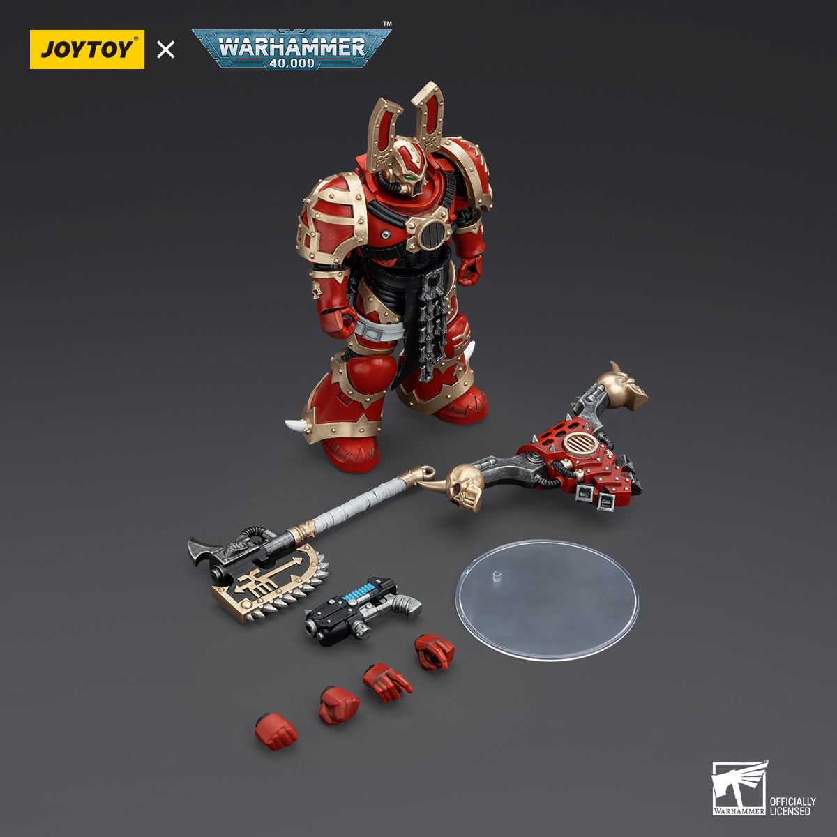 JOYTOY World Eaters Khorne Berzerker 3 Warhammer 40K 1/18 Scale Action Figure