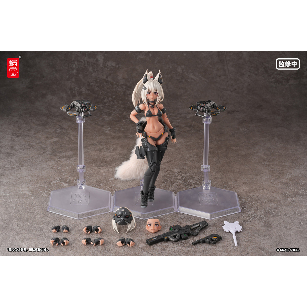 Snail Shell RA-04 Kitsunebi Senki Honoka Swimsuit Ver. 1/12 Scale Action Figure