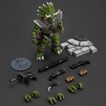 JOYTOY TMNT Casey Jones & Triceraton Infantryman & Adjutant Zork & Captain Zorax Action Figures