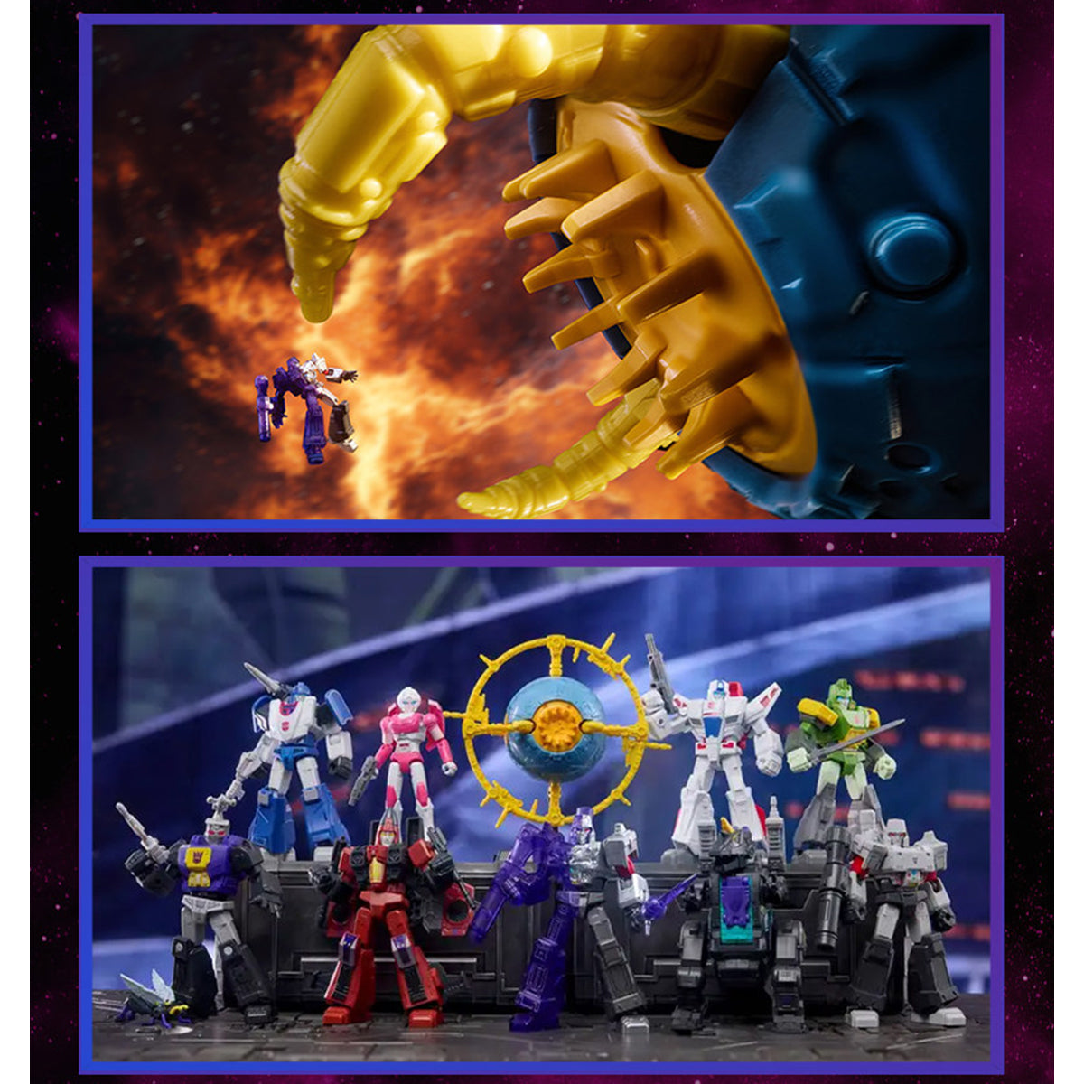 Blokees 71109 Transformers Galaxy Ver. Wave 9 The Darkest Hour Blind Box Figure