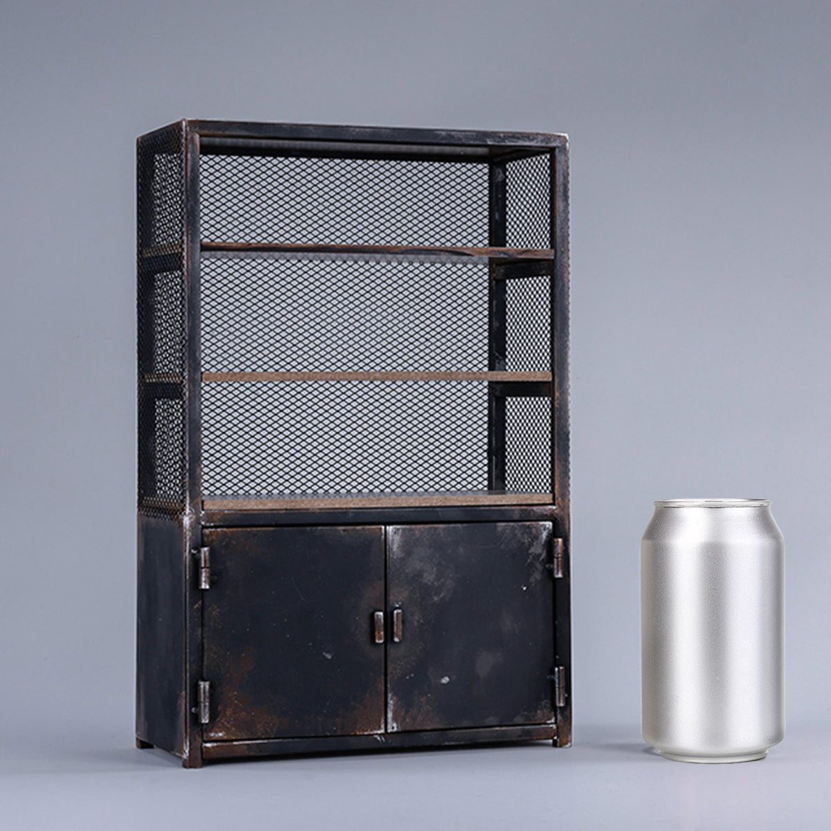 MMMTOYS, 1/6 Wasteland Industrial Storage Locker/1/12 Ruined Brick Streets, Scene Base for Figurine