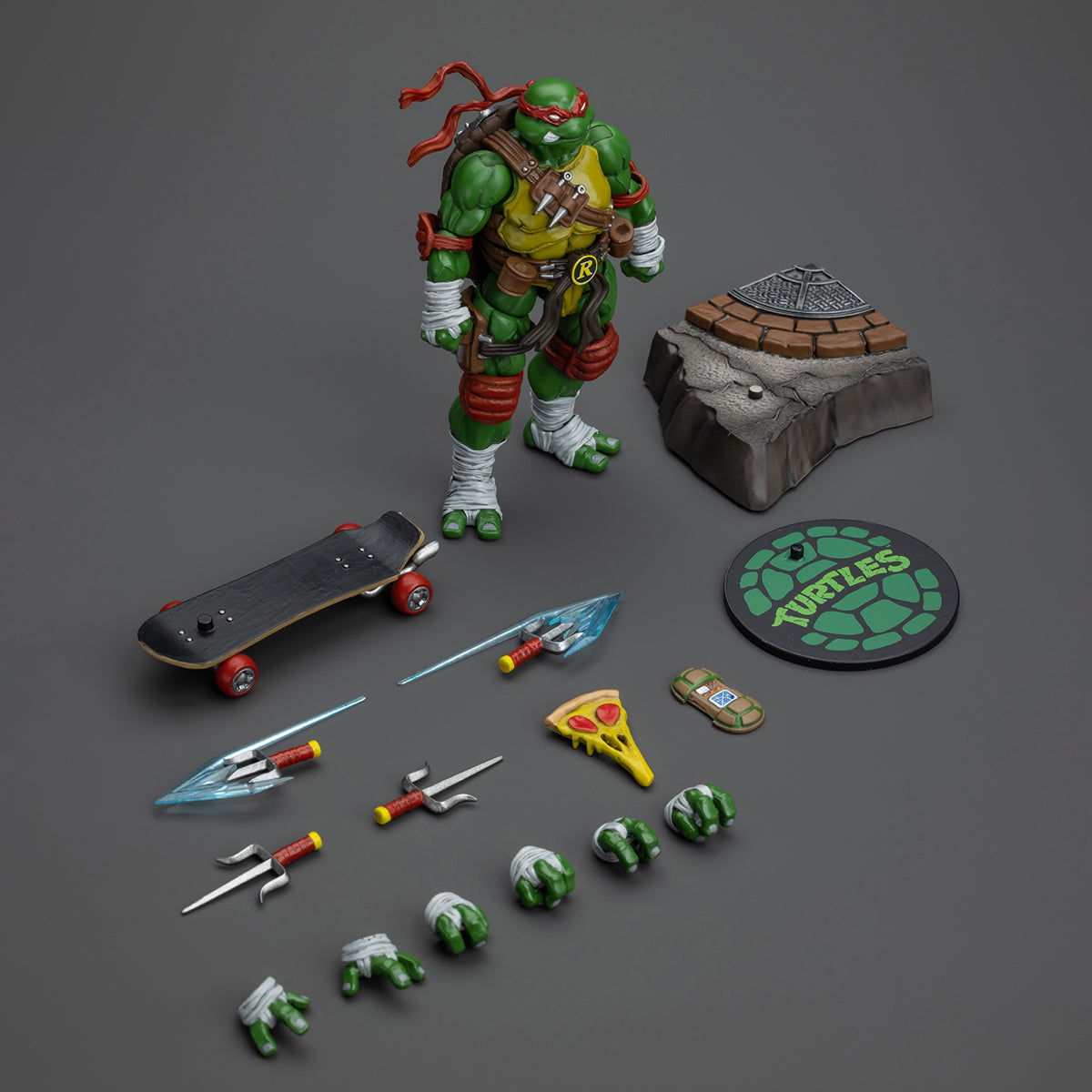 HiPlay JOYTOY TMNT Series: Teenage Mutant Ninja Turtles  - Raphael 1:18 Scale Scale Action Figures