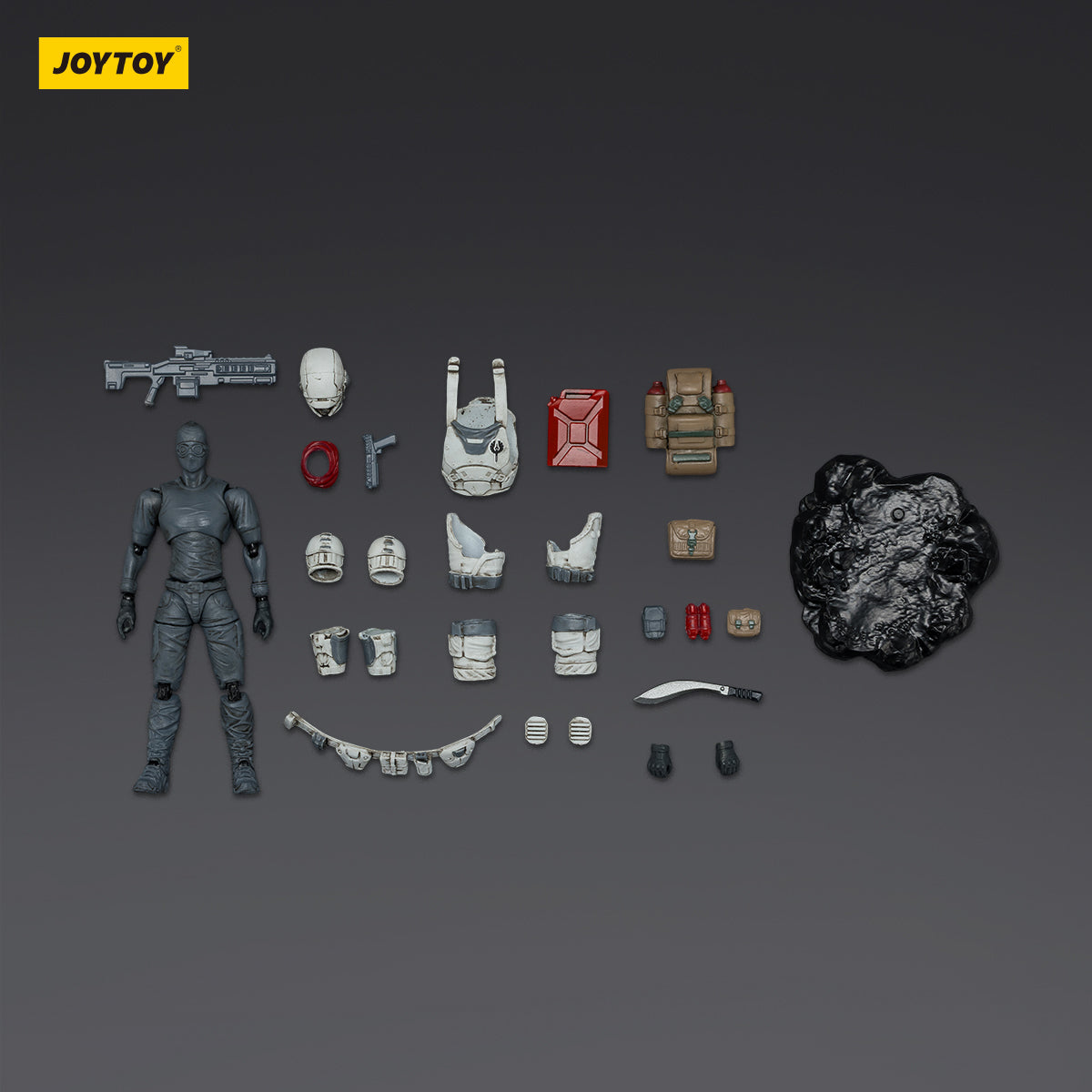 JOYTOY Steel Ride Corps Assaulter Albedo & Engineer Chris & Guard Kael & Assaulter Echo & Sniper Viktor 1/25 Scale Action Figure