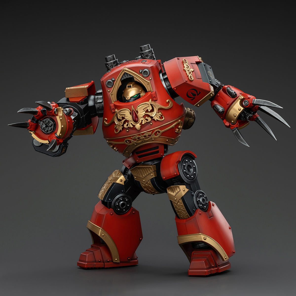 JOYTOY Blood Angels Contemptor-Incaendius Dreadnought JT00737 Warhammer 1/18 Scale Action Figure