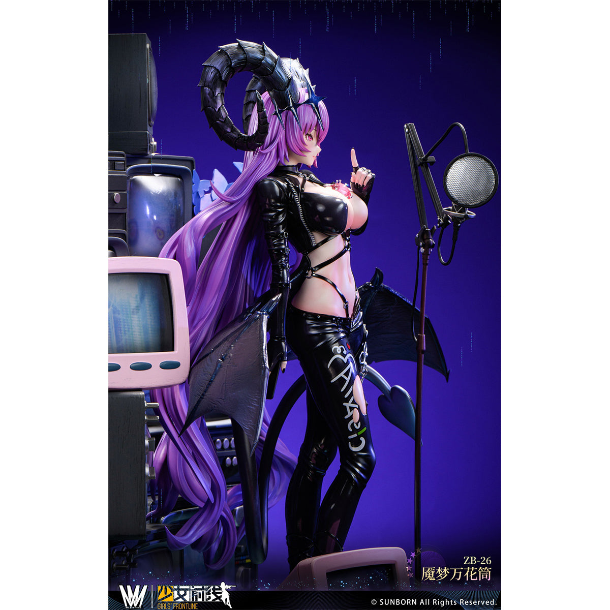 Max Milk Studio SNQX-001 Girls' Frontline Tactical Doll ZB-26 1/4 Scale Art Statue
