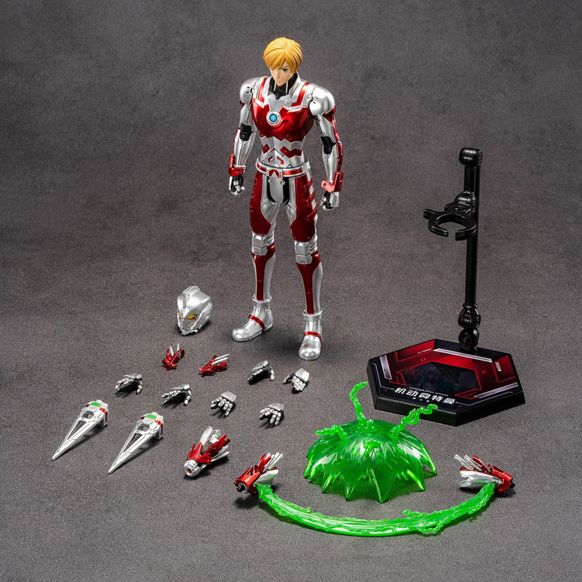 ZD Toys, Mobile Ultraman Ace, Action Figure Full Set
