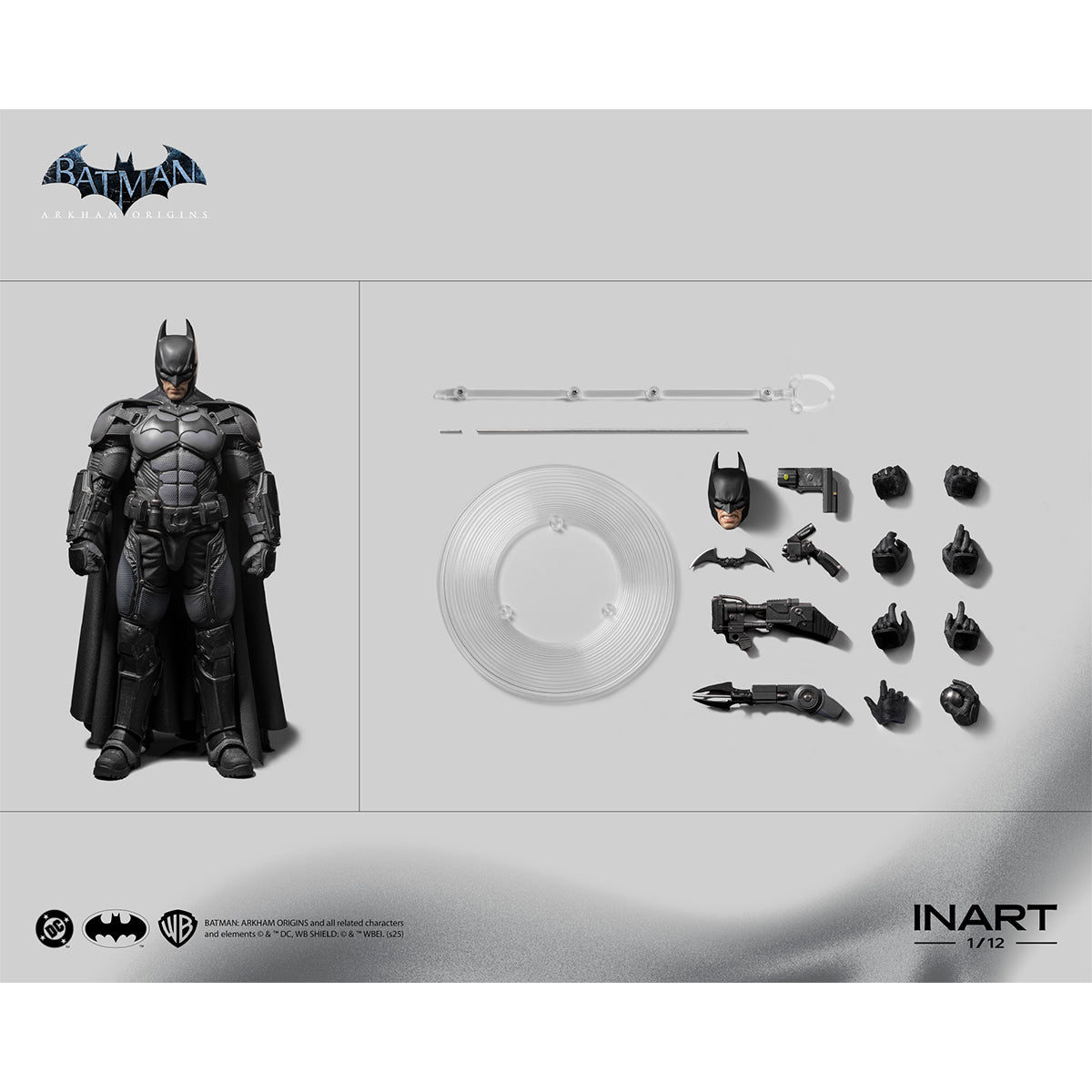 INART MAG G0003 Batman Arkham Origins 1/12 Scale Action Figure