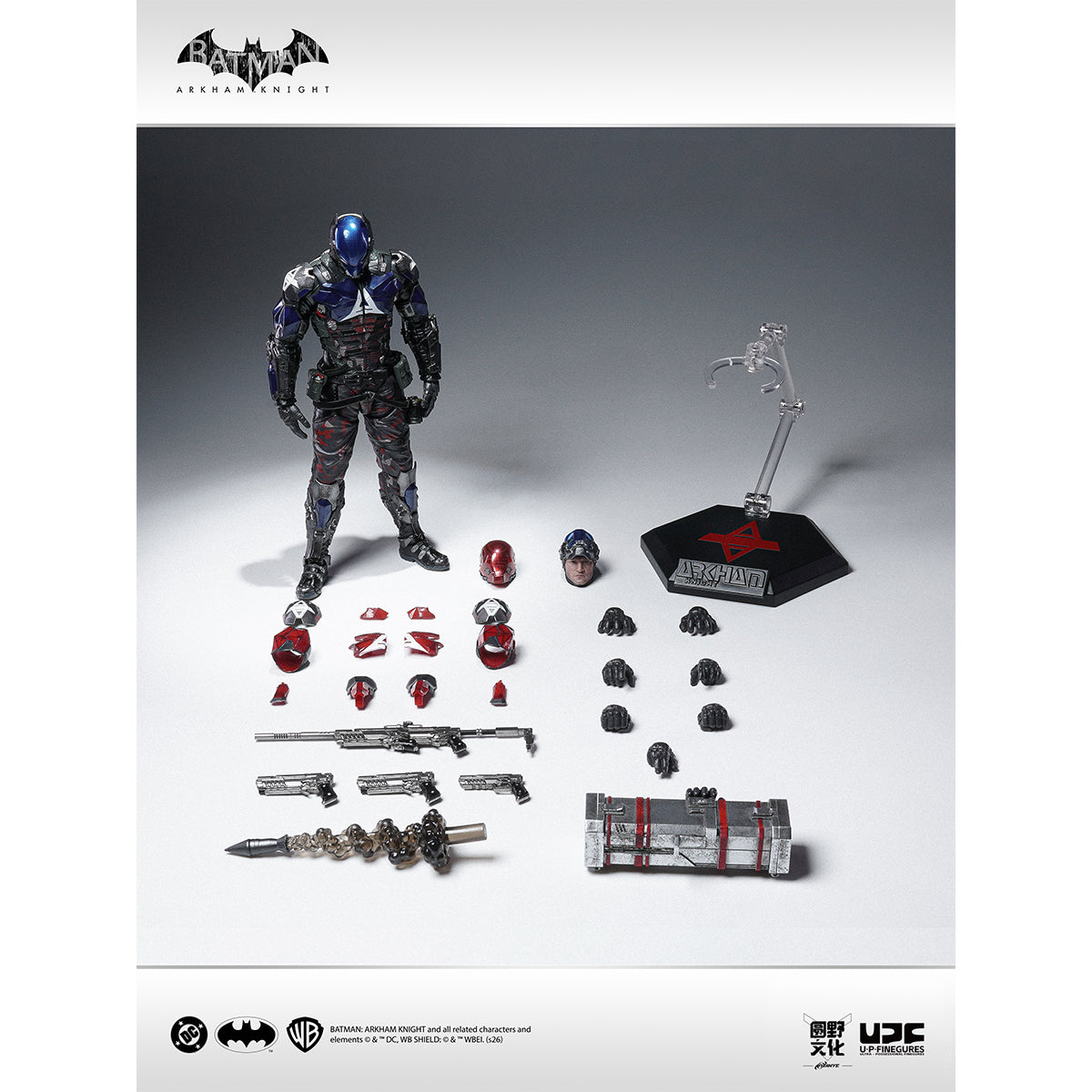 U-P-Finegures (LPZZ) Arkham Knight 1/12 Scale Action Figure