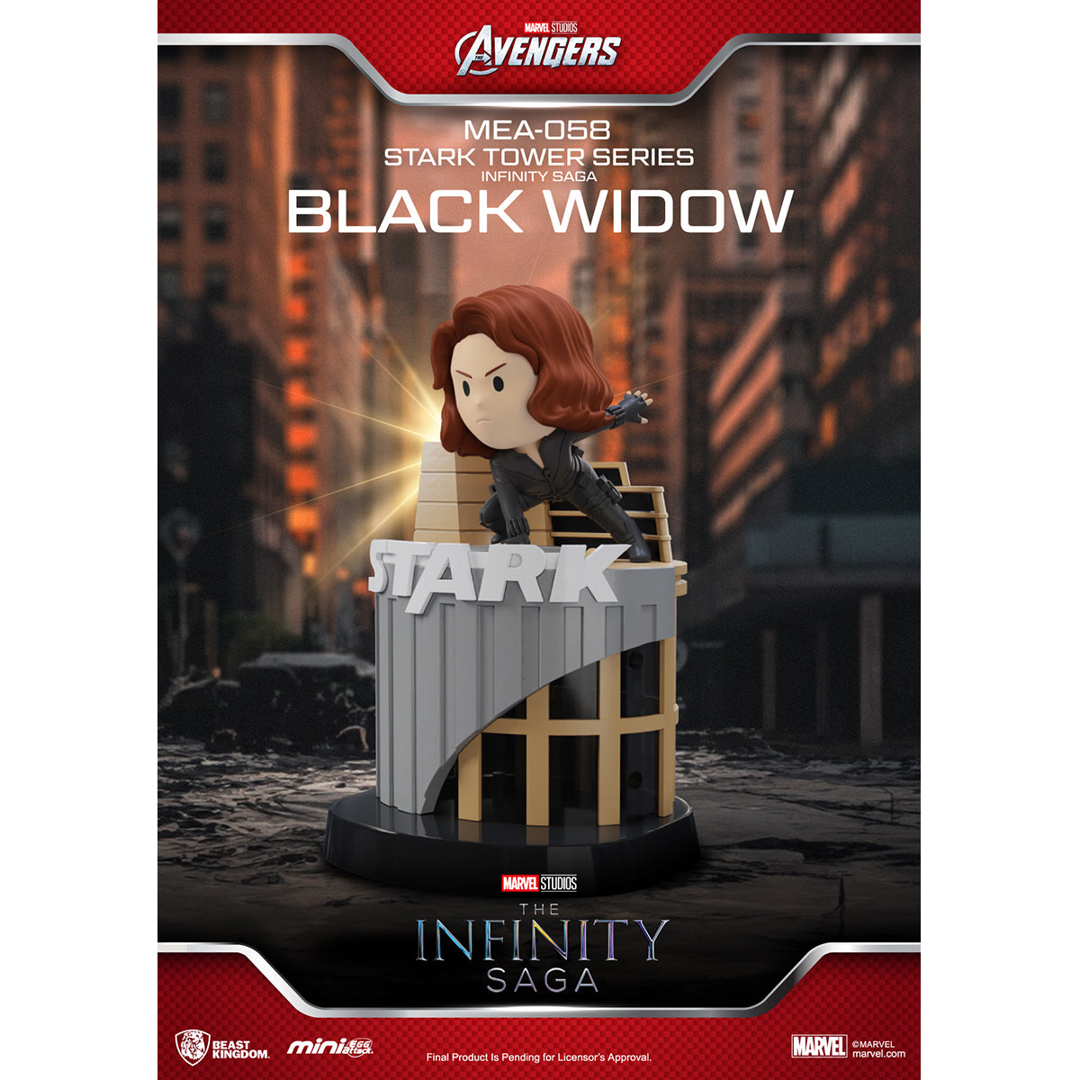 Beast Kingdom MEA-058 The Infinity Saga Stark Tower Series Randomly Single Blind Box Figure