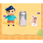 IO CREATIONS Crayon Shin-chan QQ Bouncy Series, Touru Kazama & Nohara Shinnosuke, Movable Soft Vinyl Dress-Up Action Figures