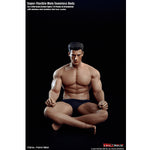 TBLeague, Seamless Muscular Male Body Suntan-Skin with Head Sculpt, Action Figures Body