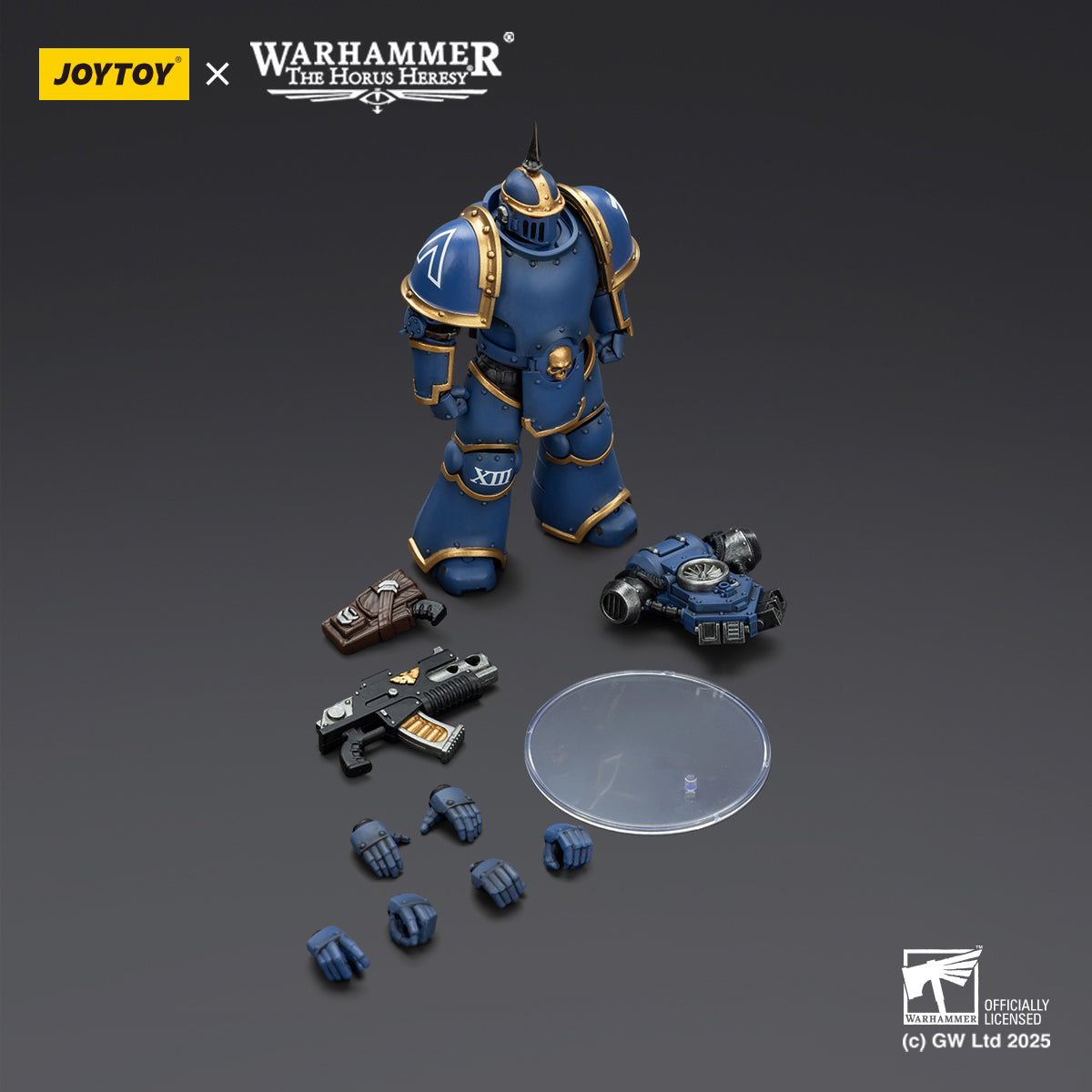 (Only Shipped to the US) JOYTOY Warhammer Ultramarines MK lll Tactical Legionary JT02663 1/18 Scale Action Figure