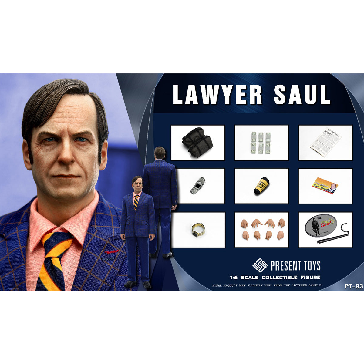 PRESENT TOYS Lawyer Saul Action Figures