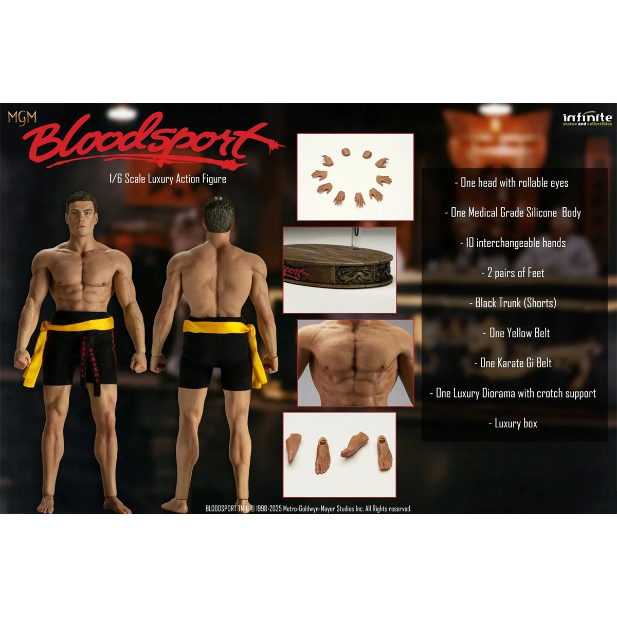 Infinite Bloodsport Frank Standard Edition Action Figures