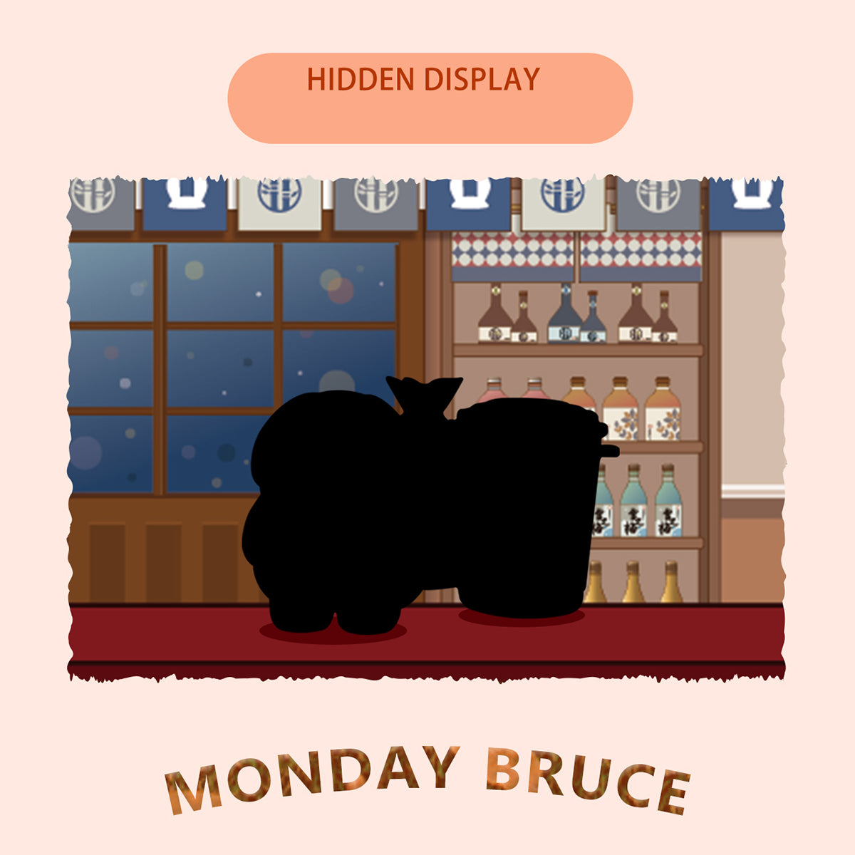 TOYS ALLIANCE Monday Bruce Series 2 After-work Drinks Blind Box Figures