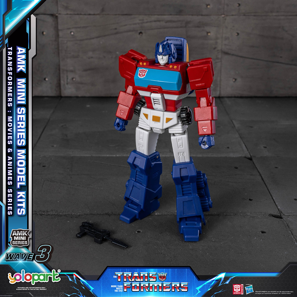 Yolopark AMK MINI WAVE 3-TF3 Orion Pax AMKM3RP Pre-assembled Model Kit