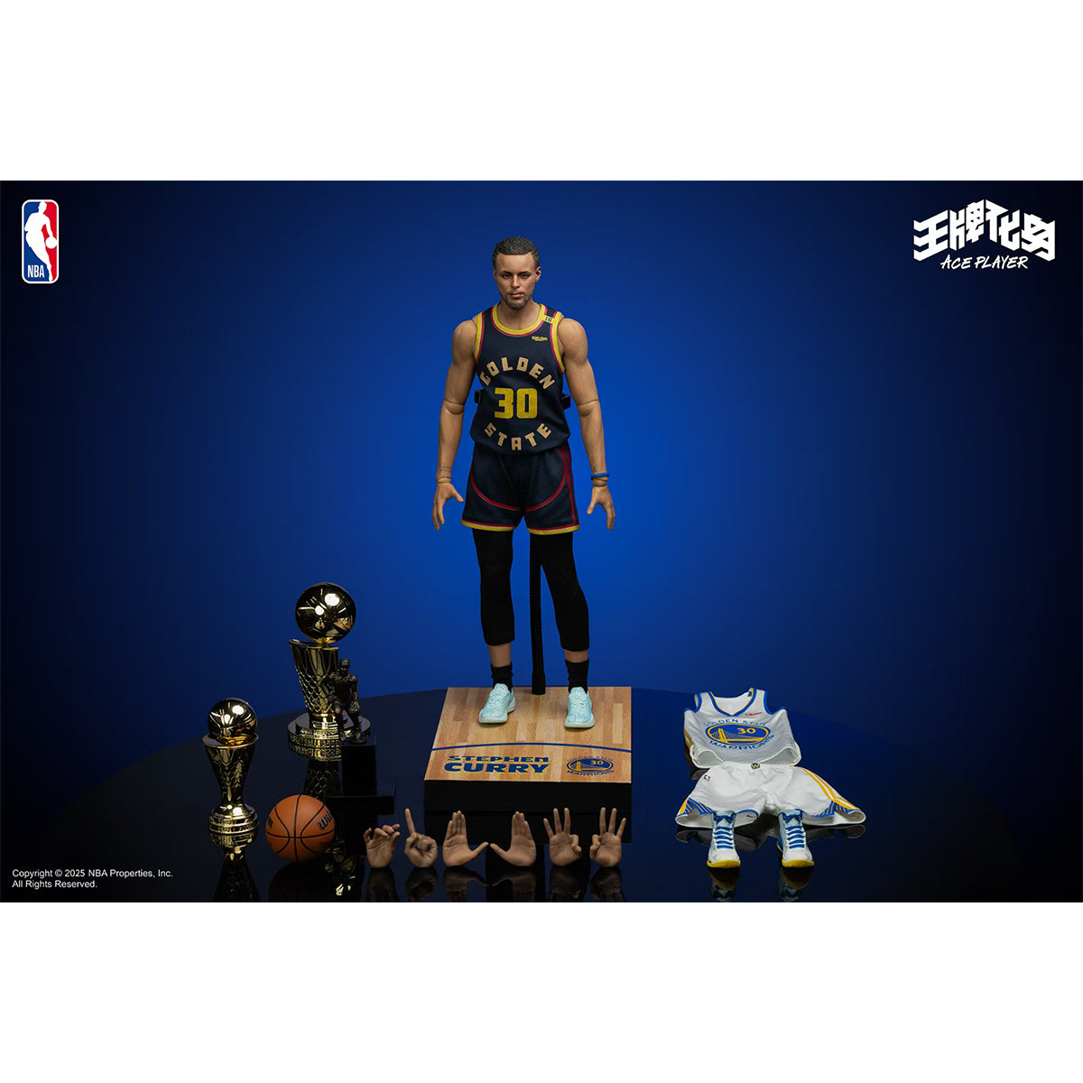 ACEPLAYER Stephen Curry GOAT Series-CURRY-DE 1/6 Scale Action Figure