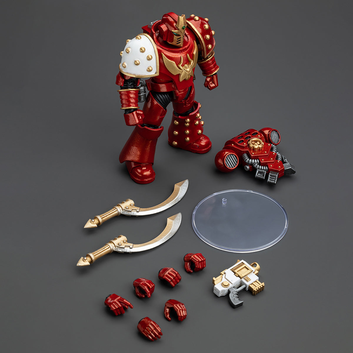 JOYTOY Warhammer La Herejía de Horus, Thousand Sons: Khenetai Occult Cabal Khenetai Blademaster, Figura de acción