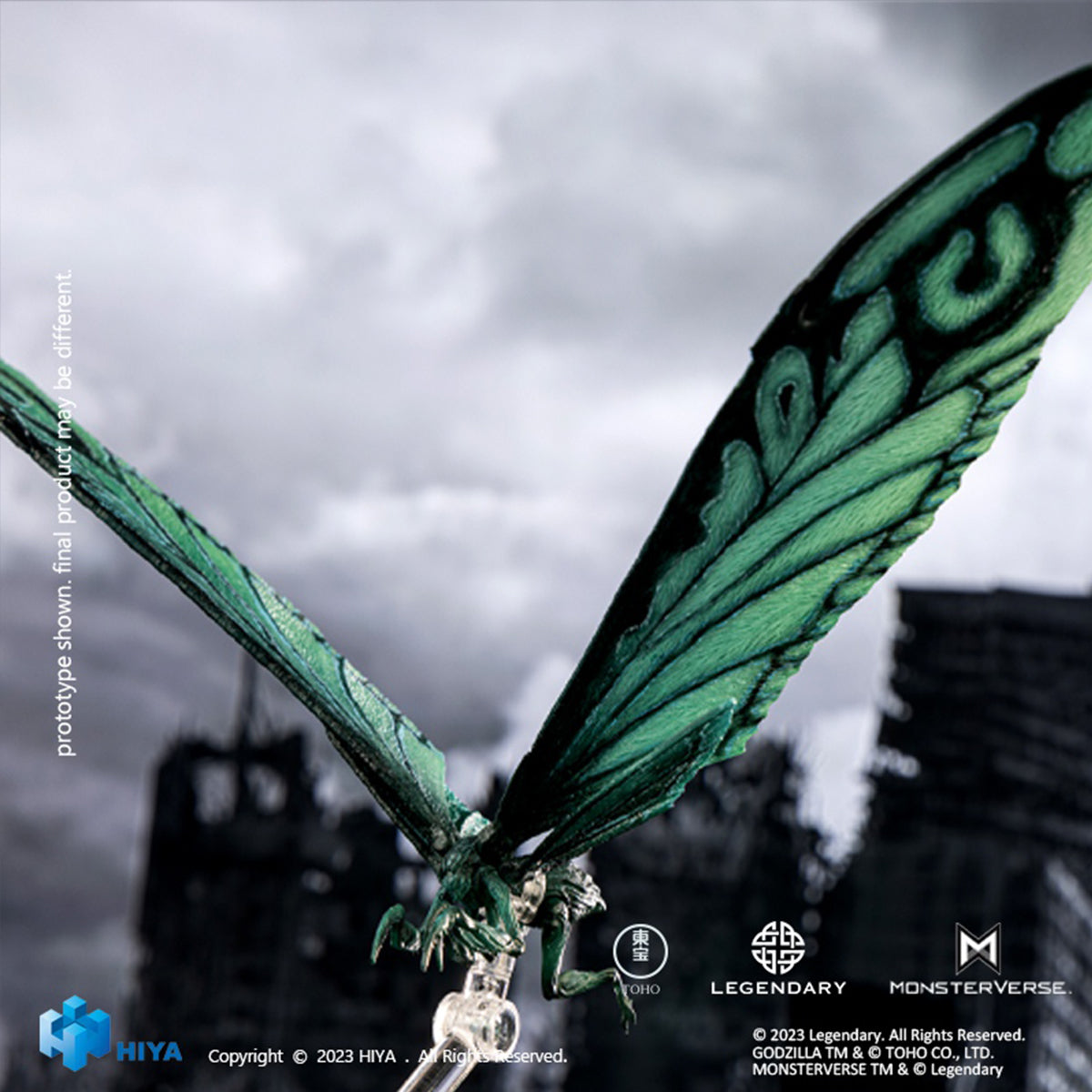 (Only Shipped to the DE) HIYA Godzila: King of the Monsters Mothra Sky Blue Beast EBG0411 Exquisite Basic Action Figure