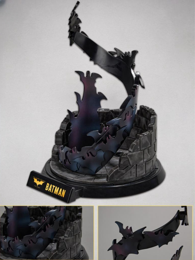 HiPlay Fondjoy Full Set: Bat Man with Stand Deluxe Edition, 1:9 Scale Miniature Action Figurine