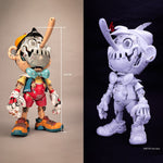 SFX Collectibles 16cm Robot Boy Pinocchio Pure White Edition Statue