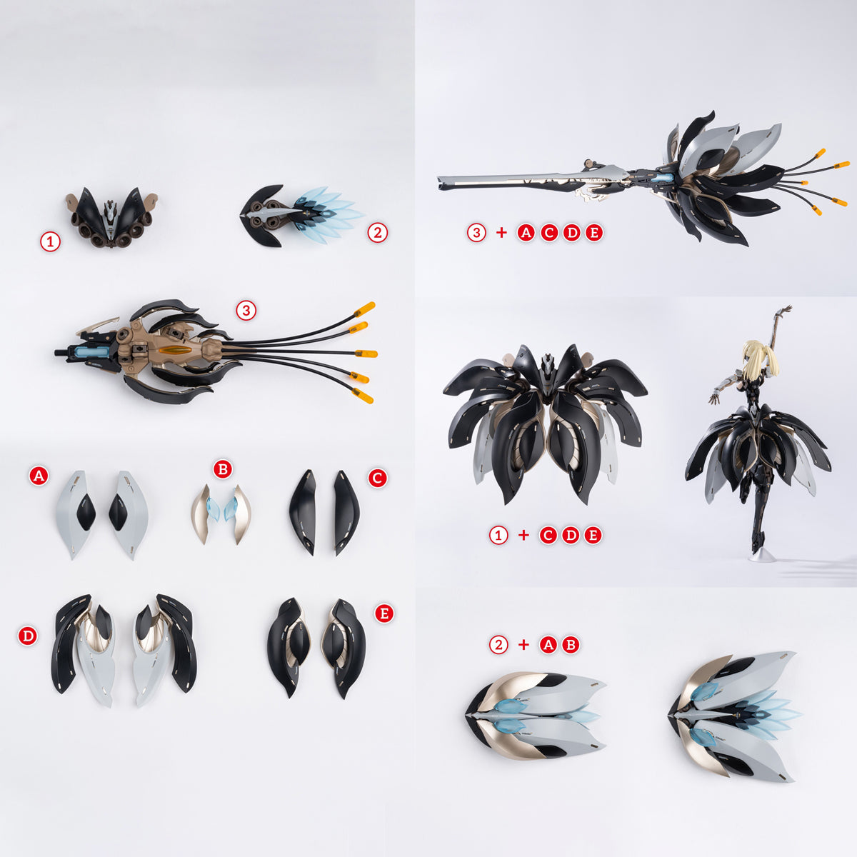 Earnestcore Craft  Rasado Project Stella Lily Assembly Model Kits