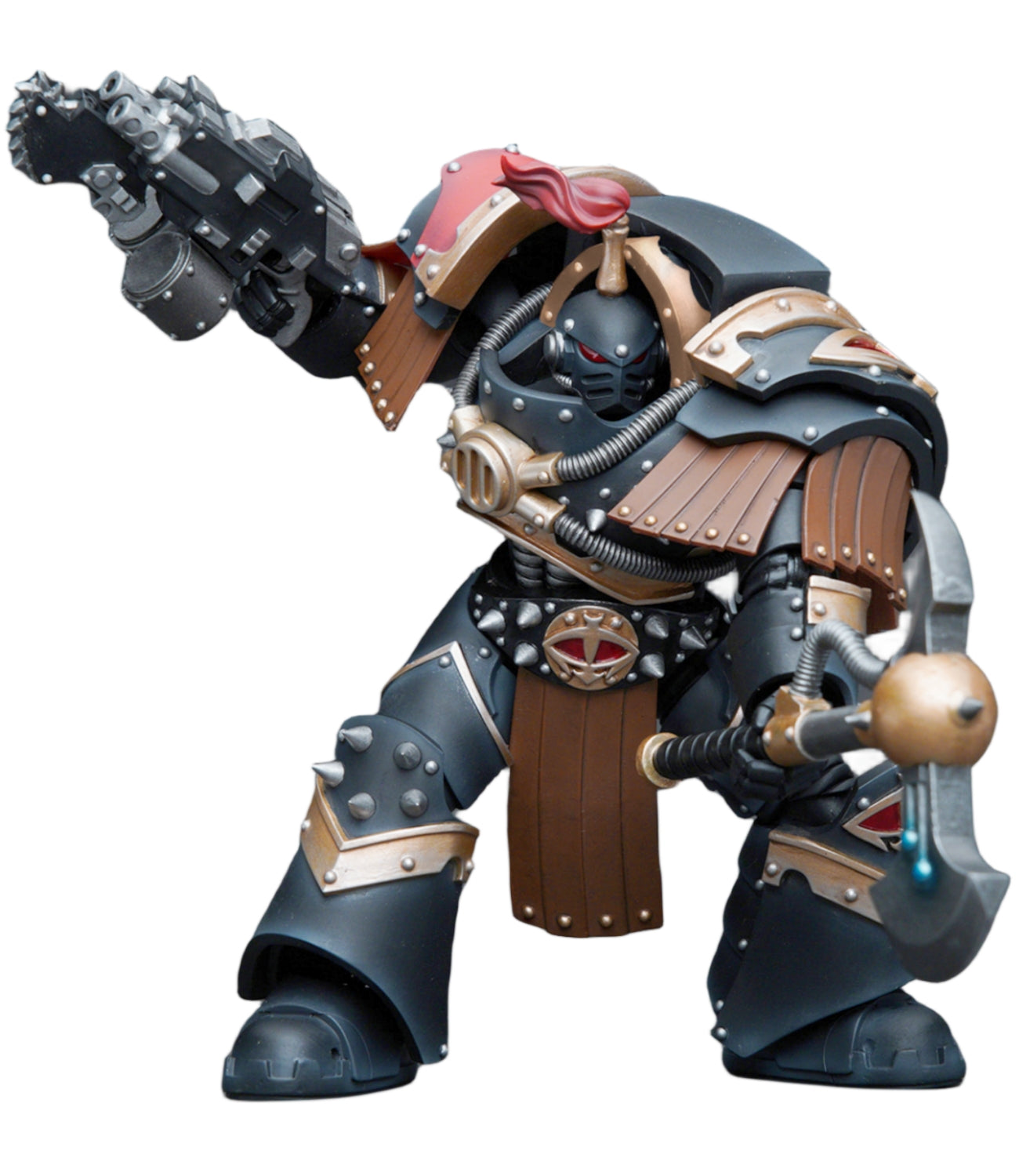 JOYTOY Sons of Horus JT9718 Justaerin Terminator Squad Justaerin with Carsoran Power Axe 1/18 Scale Action Figure