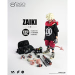 JTstudio 2GO GAKIRACE ZAIKI 8-inches Action Figure & Vehicle Model