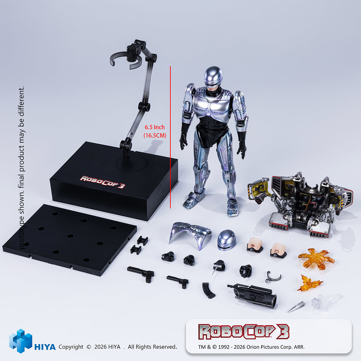 HIYA RoboCop 3 Exquisite Super Series ESR0306 RoboCop 1/12 Scale Action Figure