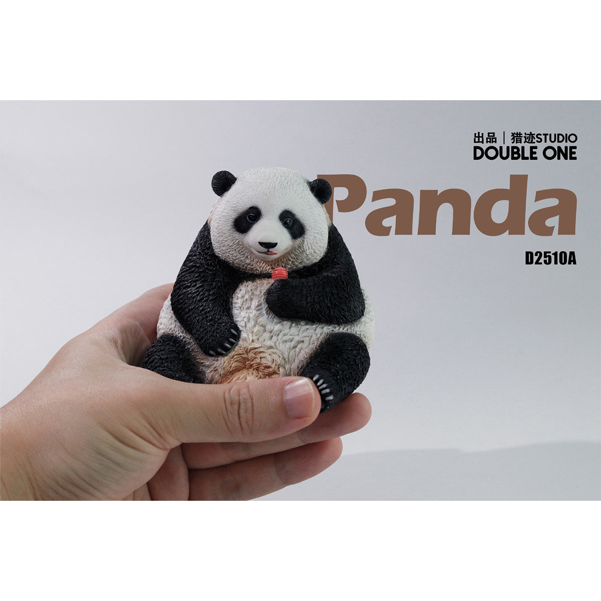 Double one Lieji Panda D2510A 1/6 Scale Art Animal Figurine