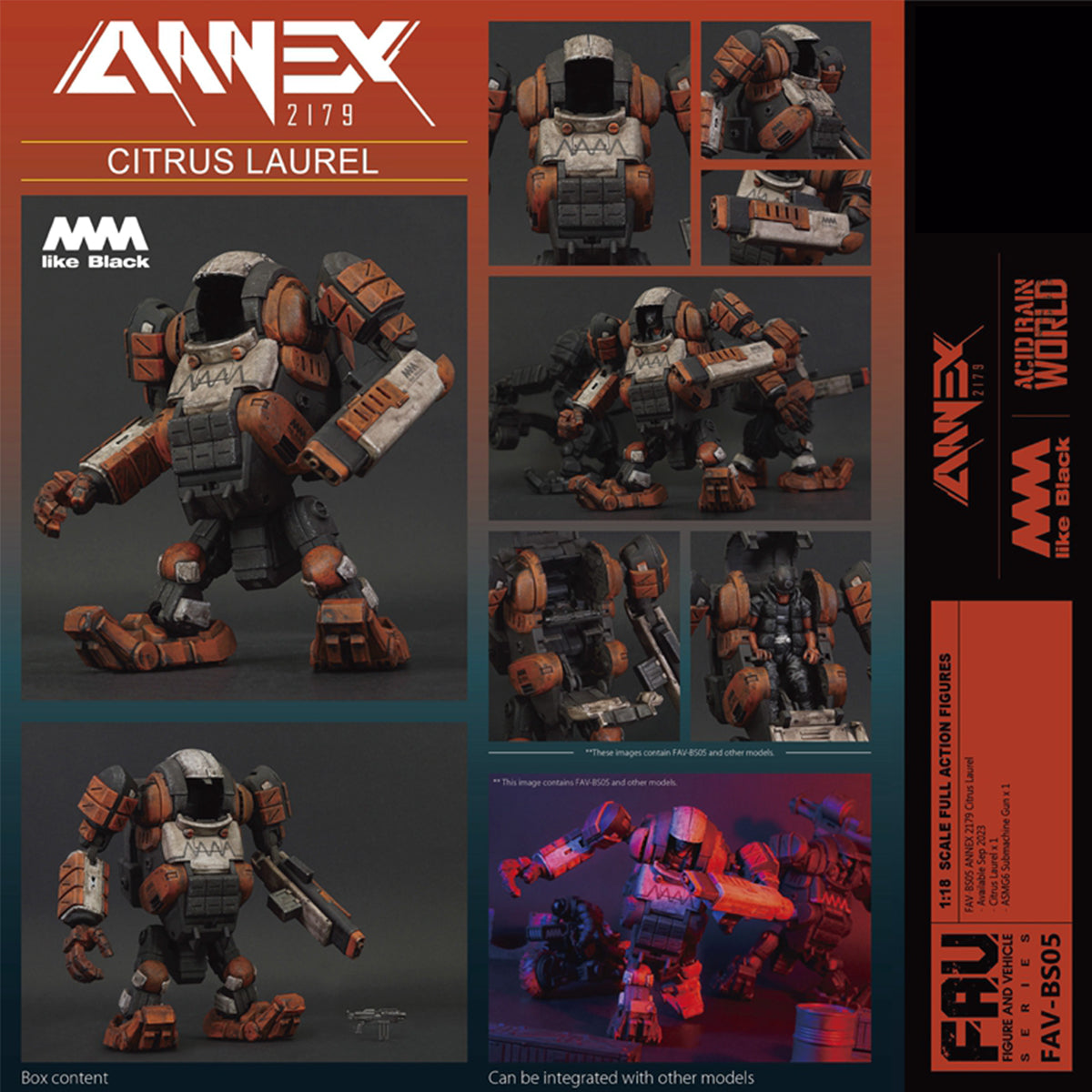 TOY ALLIANCE Acid Rain World Citrus Laurel Action Figure