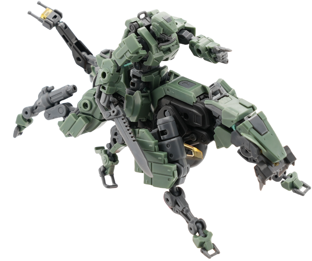 HiPlay FIFTYSEVEN Plastic Model Kits: Armoreo Puppet - Hunting Fang 1:24 Scale Collectible Action Figures (Hunting Fang)