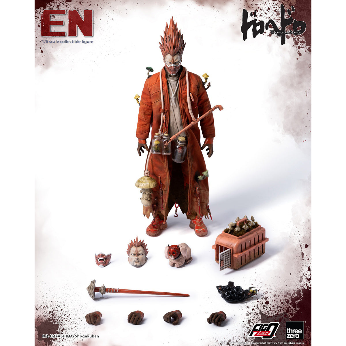 Threezero Dorohedoro FigZero En 3Z08770W0 1/6 Scale Action Figure