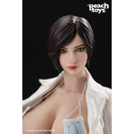 Peach Toys PEA001 Biohazard 1/6 Figure | Protective Suit, Mask & FBI Badge