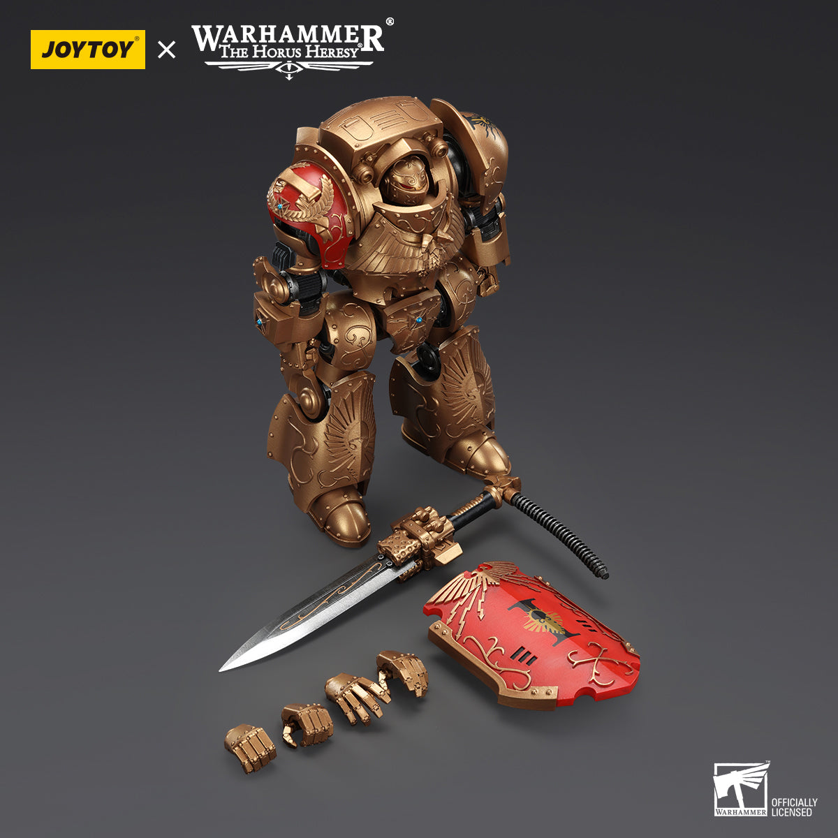 (Only Shipped to the US) JOYTOY 1/18 Legio Custodes Contemptor-Galatus Dreadnought JT00805 Action Figures