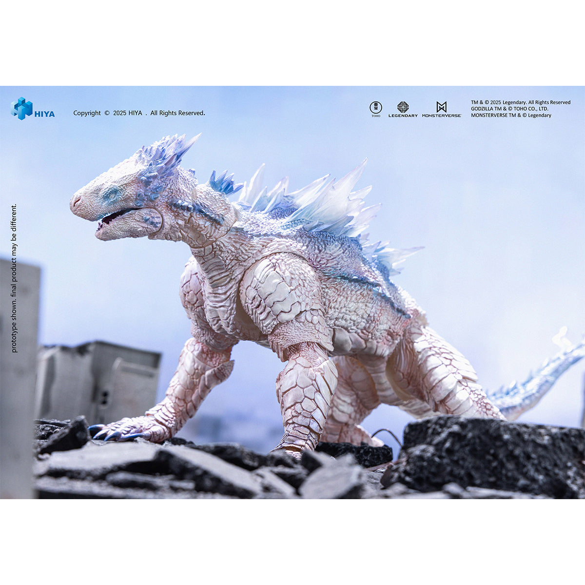 HIYA Exquisite Basic Godzilla x Kong: The New Empire Frost Bite Blast Snow Demon Shimo EBG0189 Monster Action Figure
