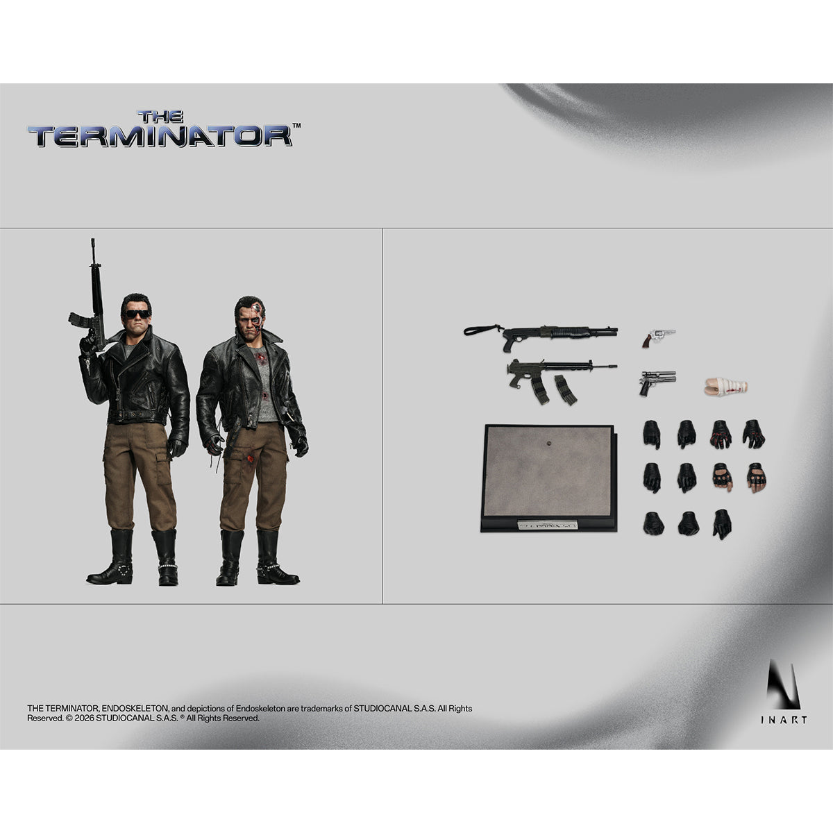 INART The Terminator T-800 Ag A031 1/6 Scale Action Figures